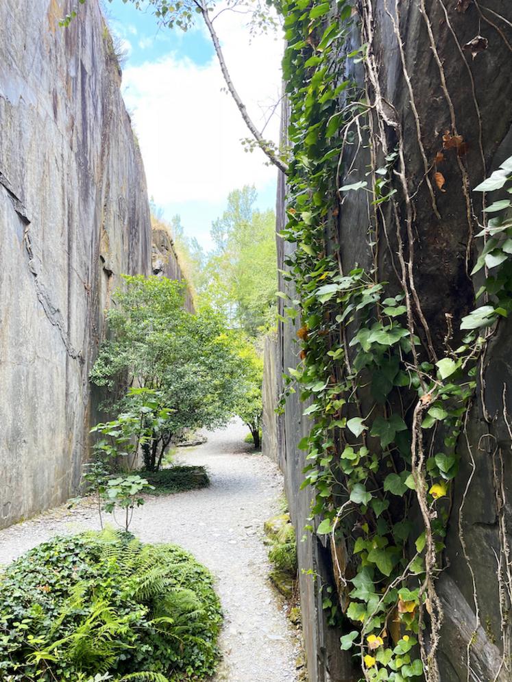 Les Pans de Travassac à Donzenac, en Corrèze.