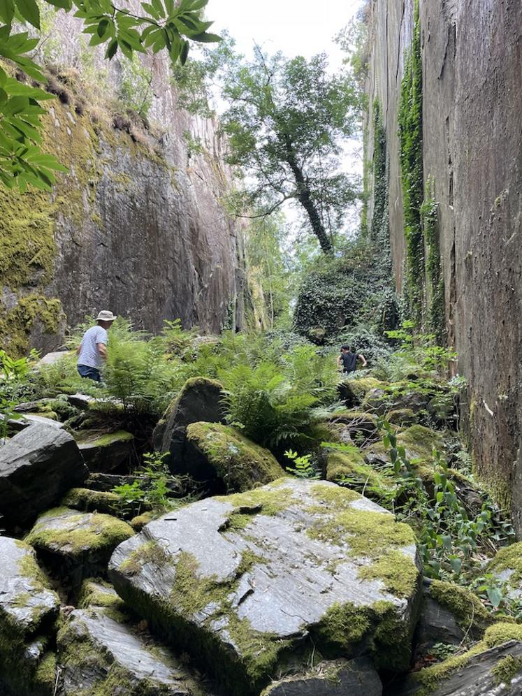 Les Pans de Travassac en Corrèze.