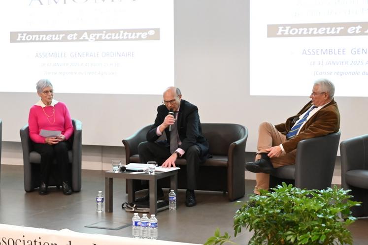 Jean-François Daudin, président de l'Amoma 41 a présidé l'assemblée générale de l'association, vendredi 31 janvier dernier, au Crédit agricole de Blois. 