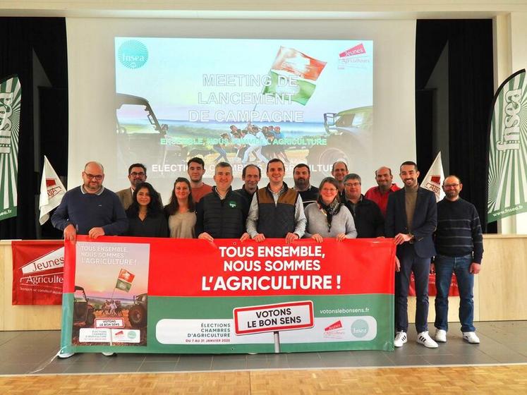 La liste « Ensemble nous sommes l'agriculture » portée par la FNSEA 45 et JA 45 est arrivée en tête des élections des membres de la chambre d'Agriculture.