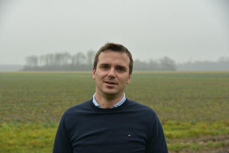Valentin Caron, agriculteur à Sandillon et président de Jeunes agriculteurs Loiret était la tête de liste FNSEA/JA Loiret. 