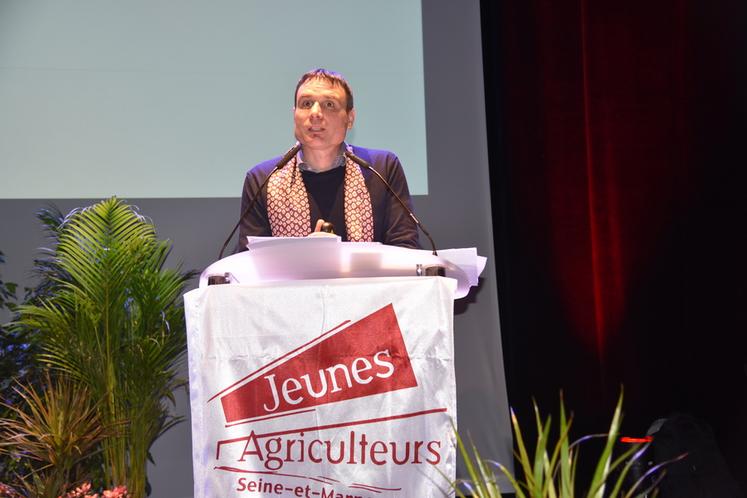 Gilles Cavalli, fondateur d'Agrifind, est intervenu.