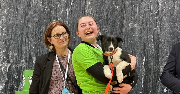 L'Olivetaine Jeanne Touzelet a remporté le titre de meilleure jeune bergère de France.