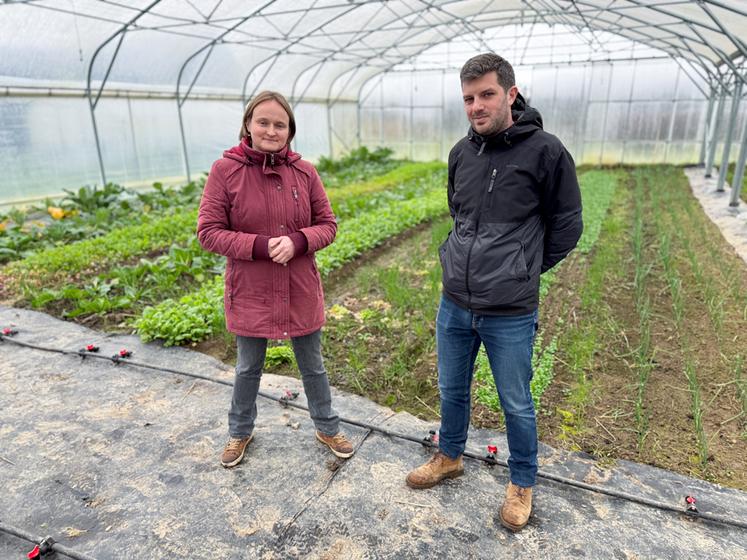 Lundi 10 février, au Thieulin. Anna Stépanoff a fondé le Domaine de Lignerolles, dirigé par Amadys Henocq-Castanier. 