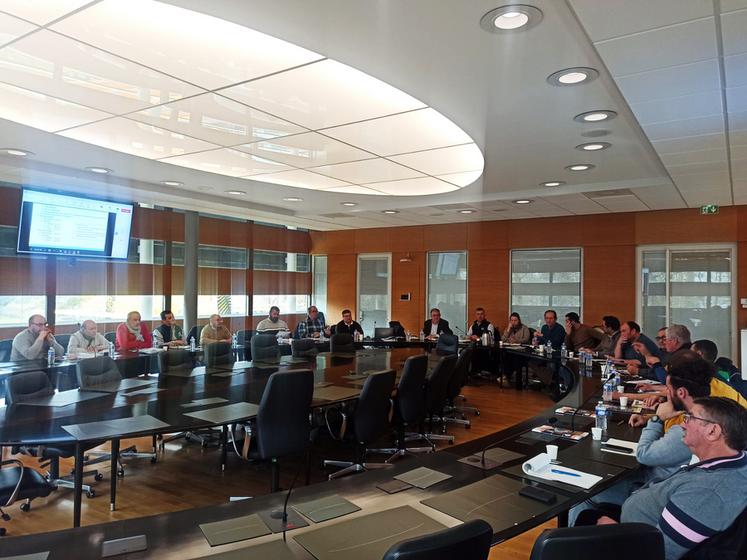 Mardi 4 mars, à Olivet. Le conseil d'administration de la FNSEA 45 s'est réuni.