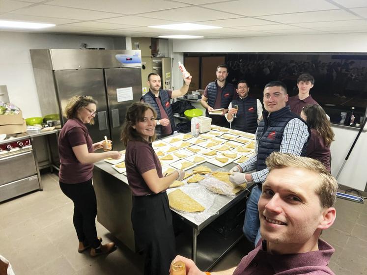 Très impliqué, le canton de Jargeau/Châteauneuf-sur-Loire a proposé un menu 100 % local.