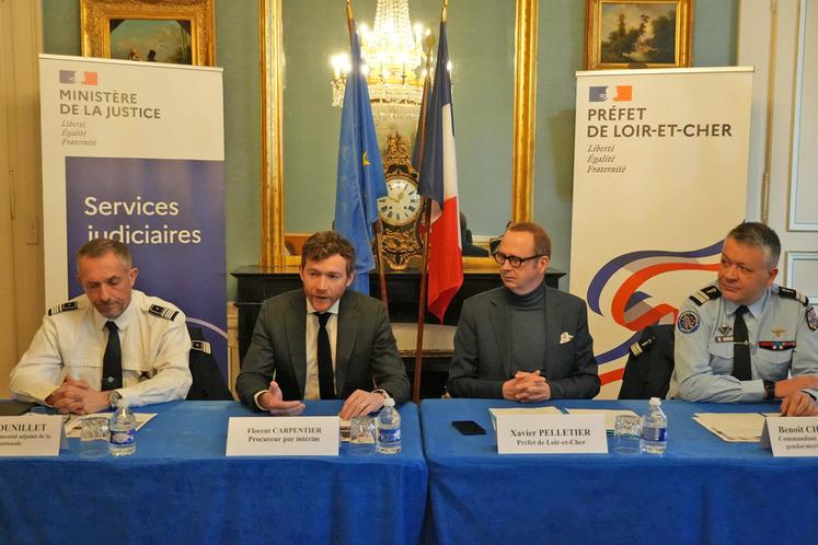 Une conférence de presse a eu lieu, vendredi 21 février dernier, pour présenter le plan d'action départemental de la restauration de la sécurité du quotidien en Loir-et-Cher. 