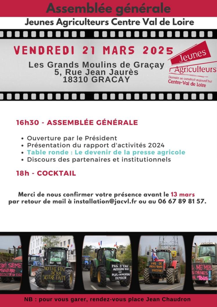 Une table ronde sur le devenir de la presse agricole ponctuera cette assemblée générale. 