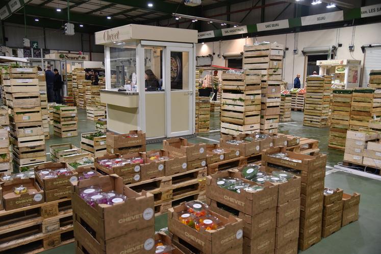 Le Carreau des producteurs, qui a célébré ses 20 ans l'année dernière, est le poumon de certaines entreprises franciliennes. 