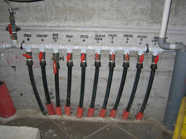 Plus il y a de réseaux, plus il est facile de gérer une fuite. 