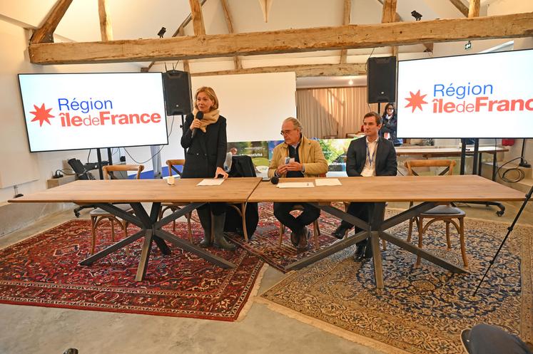 Valérie Pécresse a rappelé l'engagement de la Région sur le sujet de l'innovation. 