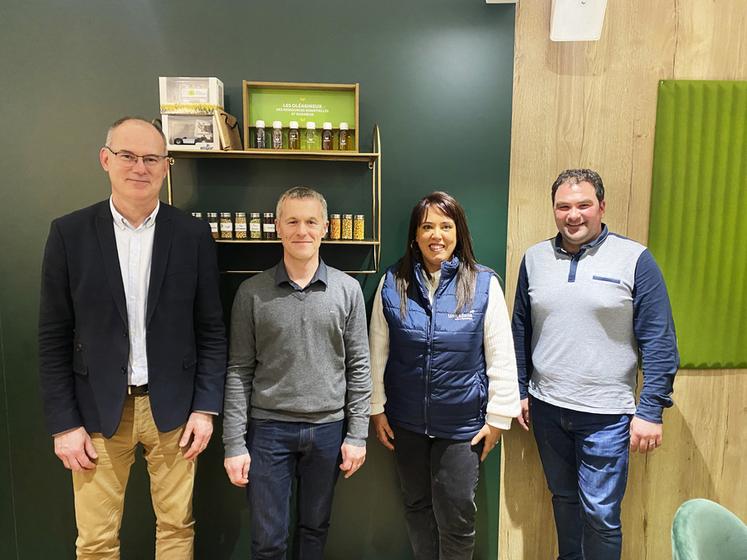 Lundi 24 février, à Paris. Un consortium de partenaires, dont le groupe coopératif Axéréal, a présenté le projet Arpège lors du Salon de l'agriculture.