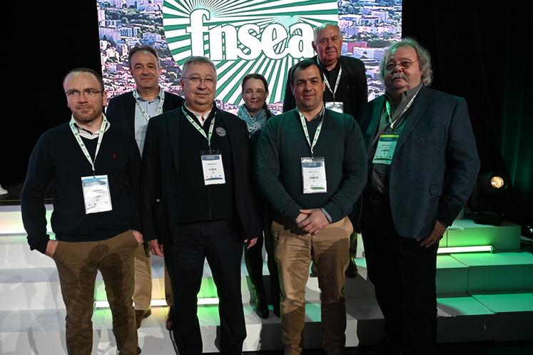 L'Eure-et-Loir bien représenté au congrès de la FNSEA 2025 à Grenoble, mardi 25 mars 2025.