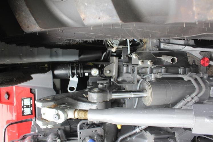 Suspension de cabine mécanique active pour un ajustement au quotidien du confort en cabine.