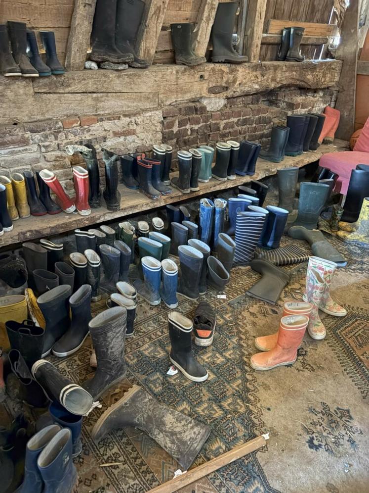 Quand il pleut, il faut des bottes !