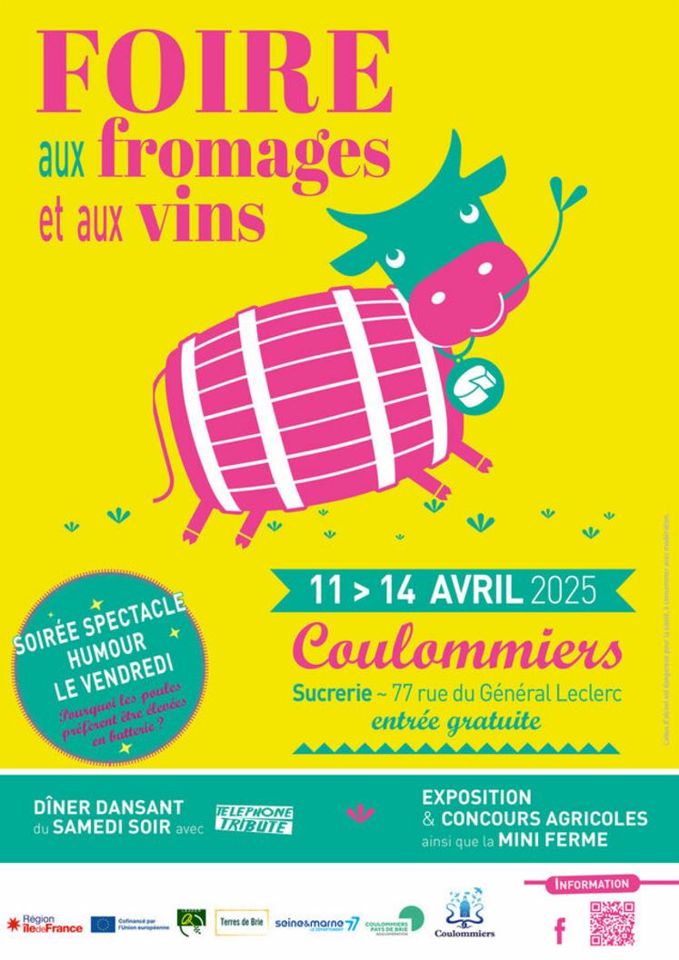 La Foire de Coulommiers aura lieu du vendredi 11 au lundi 14 avril.