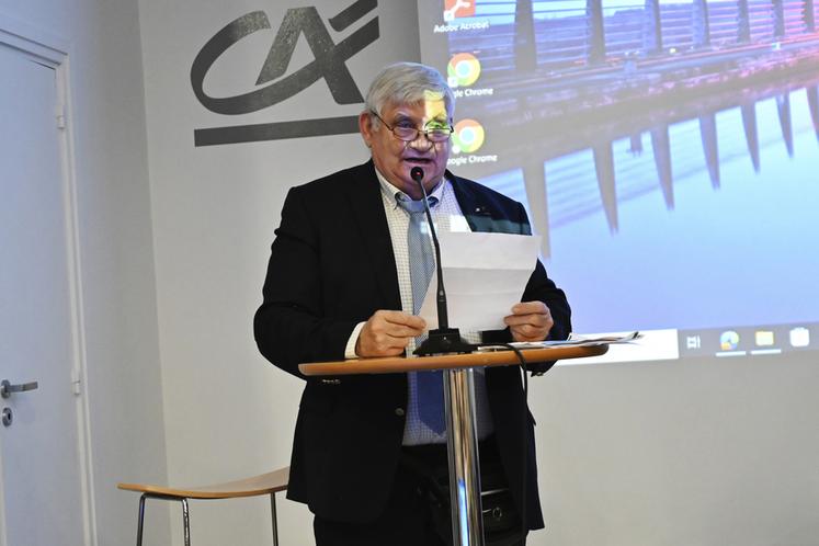 Guy Terrier, président de la SDAE 41, a invité les futurs retraités à rejoindre la section. 