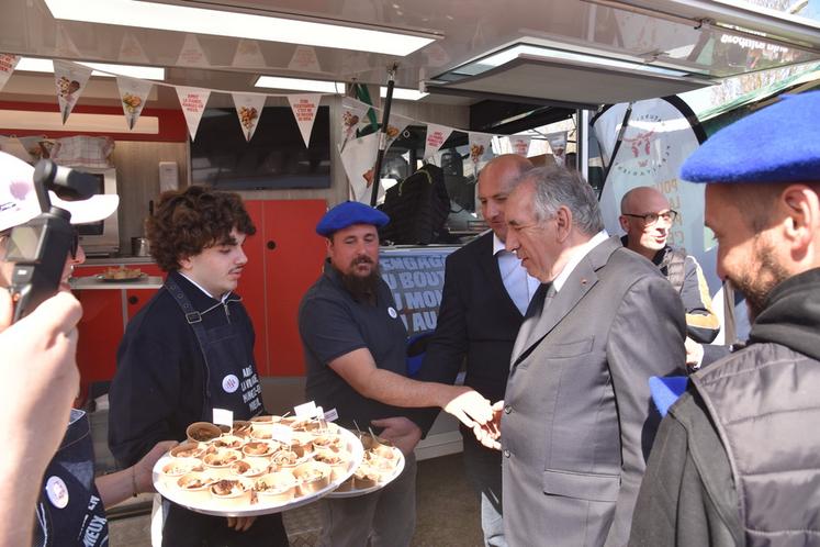 Dégustation d'agneau francilien.