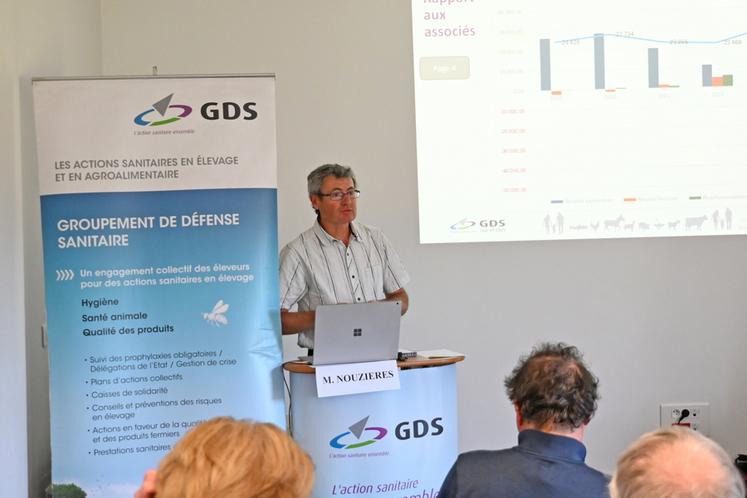 Serge Nouzières, directeur du GDS 41, est revenu sur l'actualité sanitaire.