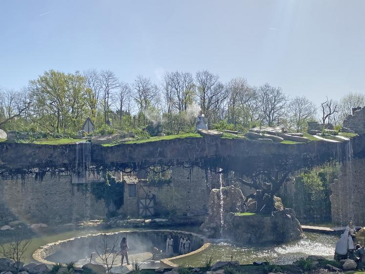 Nouveau spectacle L'Épée du Roi Arthur. 