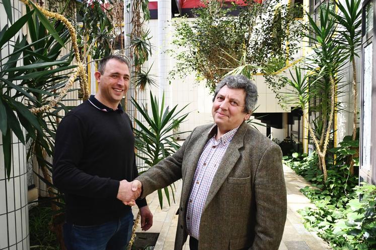 Olivier Hardouin (à g.) et François-Xavier Rone.