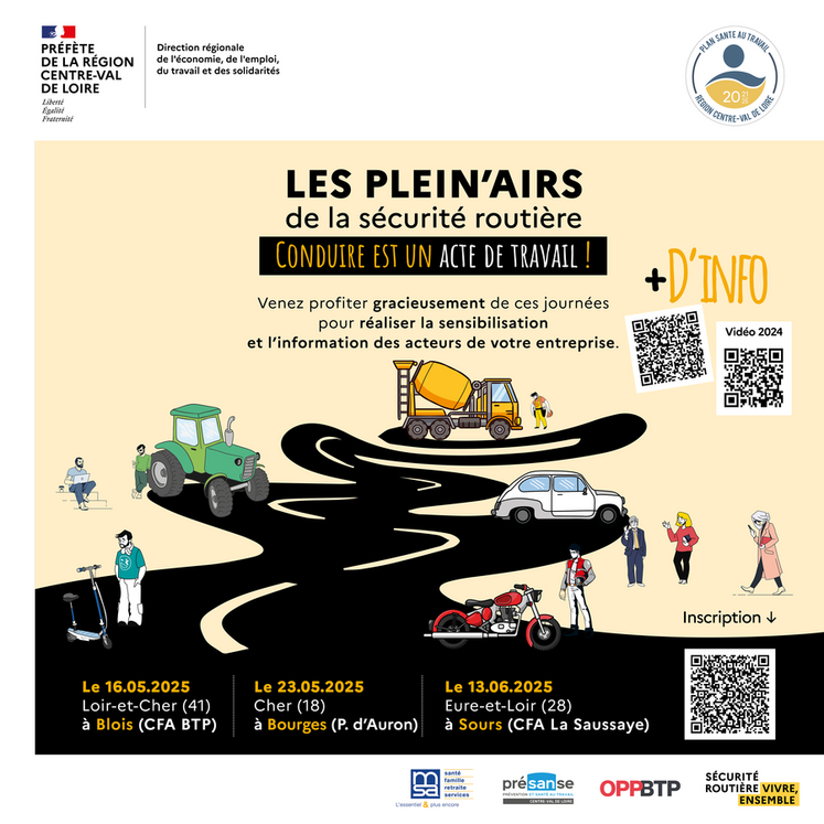 Rendez-vous à La Saussaye le 13 juin.