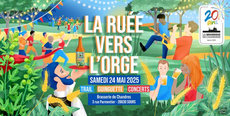 Rendez-vous à la Brasserie de Chandres le 24 mai, pour fêter les 20 ans de l'Eurélienne.