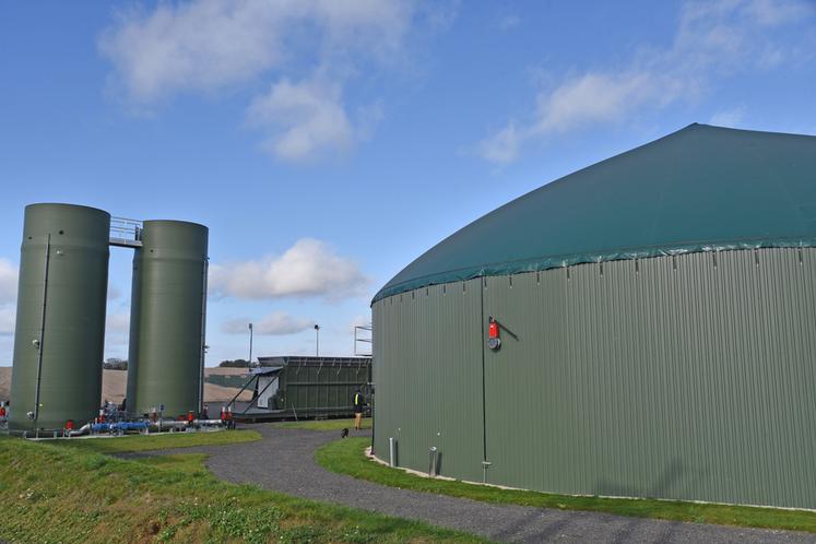 Sénart bioénergies, le site de méthanisation de Réau.