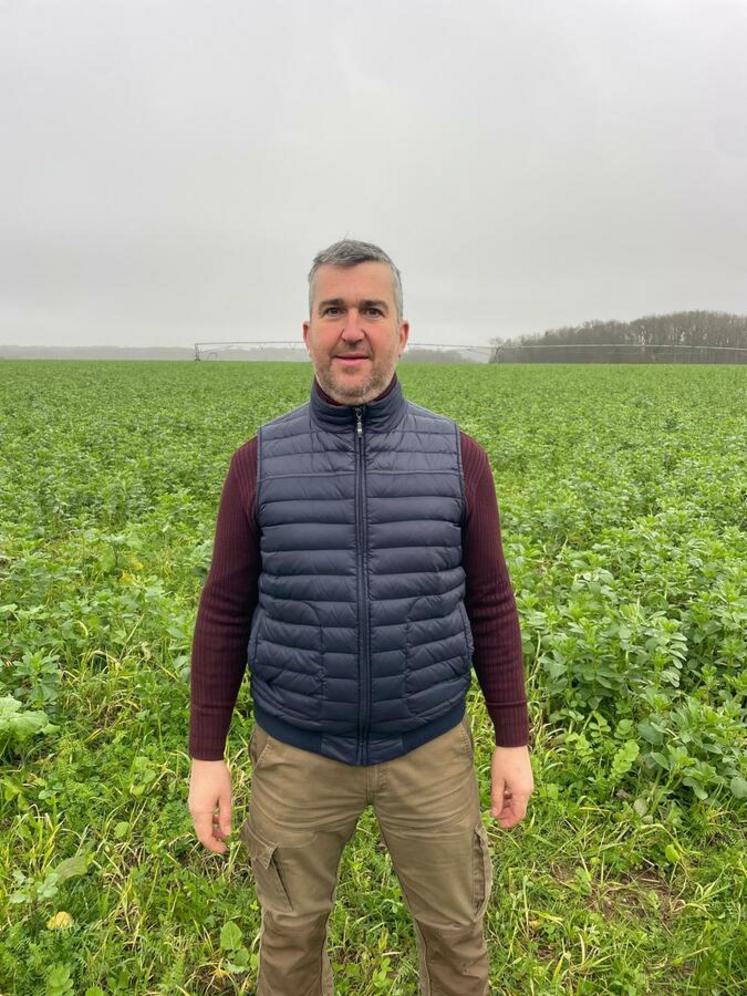 Sébastien Méry, président de la FNSEA 45.