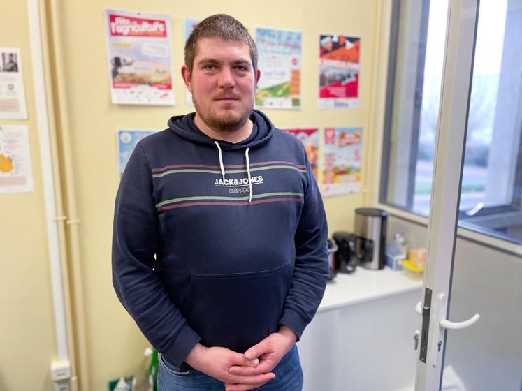 Sylvain Marcuard, président de JA 28.