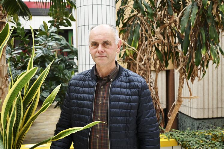 François Cazin, vigneron et président de la Fav 41.