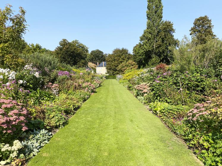 Jardin du Plessis Sasnières.