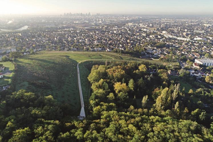 La Butte d'Orgemont à Argenteuil (Val-d'Oise) est désormais entièrement accessible.