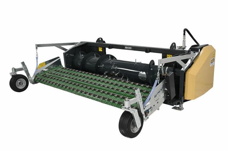 Idass a fait le choix de tapis très profonds (80 cm) pour positionner un maximum de dents.