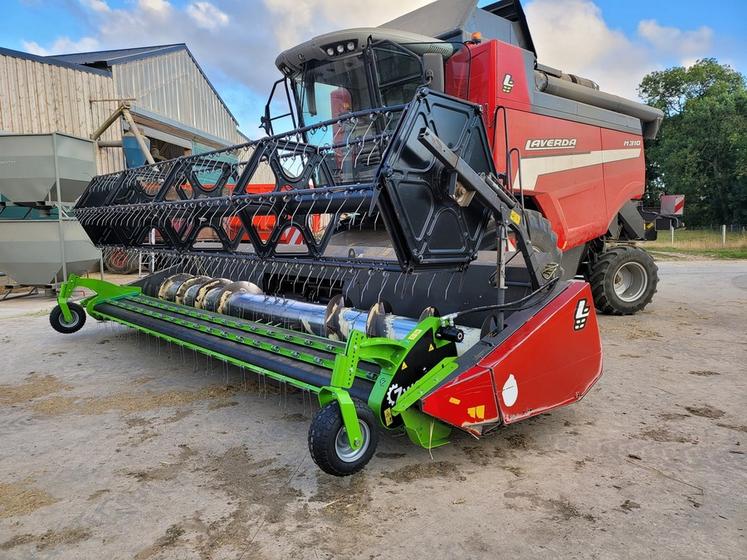 Le kit tapis adaptable est une solution alternative se montant sur les coupes à céréales existantes.