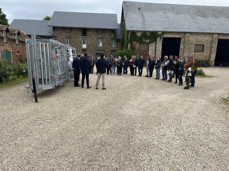 Les couloirs de contention seront utiles pour la prophylaxie comme les prises de sang ou la vaccination.