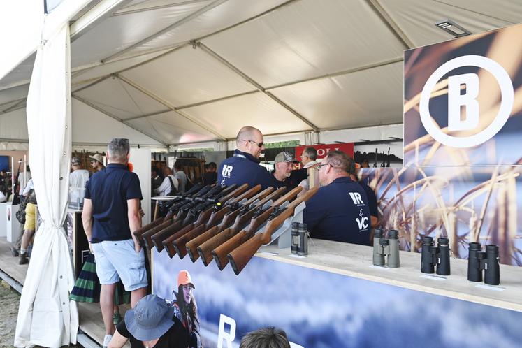 Plus de 600 exposants étaient présents au sein du Game Fair les vendredi 13, samedi 14 et dimanche 15 juin au Parc équestre fédéral de Lamotte-Beuvron.