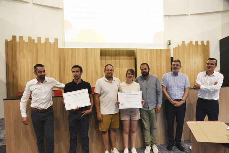 Mardi 17 juin, à Orléans. La remise des diplômes du CGA s’est tenue en présence de Valentin Caron, président de la chambre d’Agriculture du Loiret, et de Maxime Buizard Blondeau, président de la Chambre régionale.