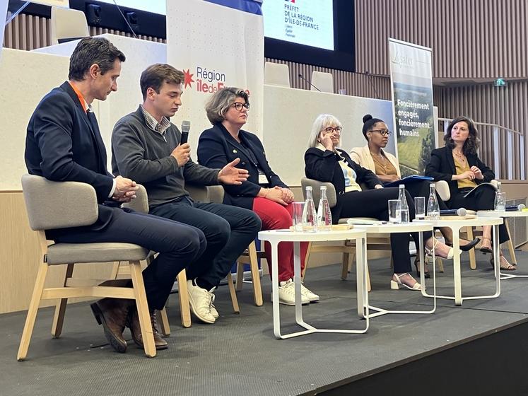 Mercredi 4 juin, à Saint-Denis (Seine-Saint-Denis). La Safer de l'Île-de-France a organisé son assemblée générale.