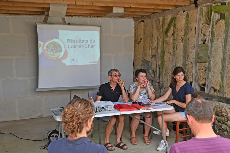 Jeudi 19 juin, à Chauvigny-du-Perche. Dominique Pelletier, président du SPH 41 depuis sept ans, a annoncé son souhait de passer la main.