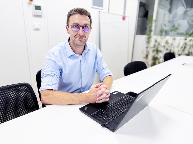 Frédéric Bourgeois est responsable des approvisionnements à la Scael.