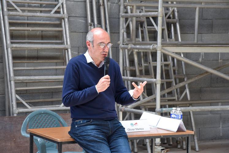 Le député Olivier Marleix a toujours été aux côtés des acteurs du secteur agricole.