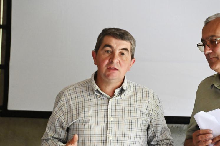 Alexis Descamps, porte-parole du collège production laitière du Criel, a rappelé la nécessité de communiquer davantage auprès des jeunes.