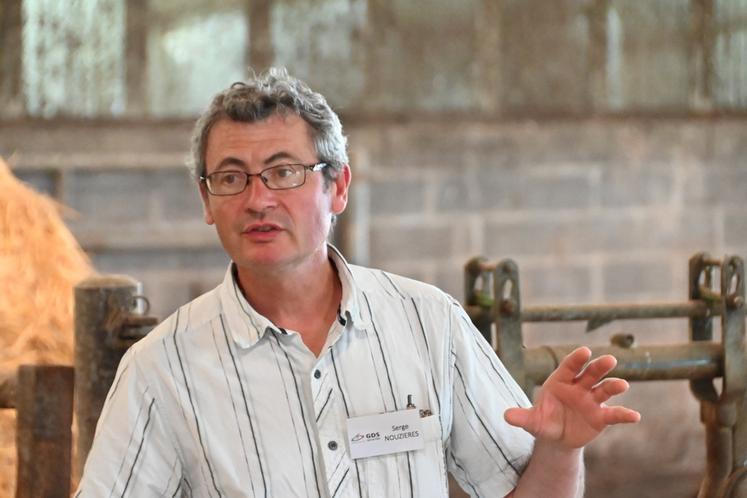 Serge Nouzières, directeur du GDS 41, a fait un point sur l'actualité de la MHE ainsi que sur les différents variants de la FCO.