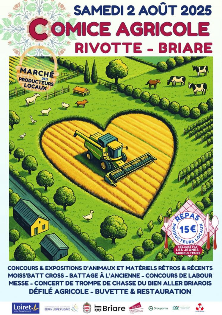 Le comice agricole de Briare se veut un événement autour des traditions, des innovations et de la convivialité.