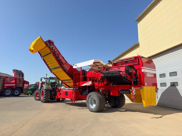 La formation vise essentiellement les arracheuses trainées de la marque, comme cette Evo 260.