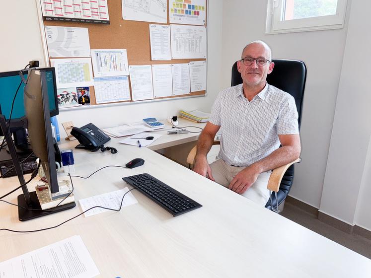 Le 25 août, à Sours. Le directeur du campus Natur'alim de La Saussaye, Jérôme Bertholon, est satisfait de l’augmentation du nombre d’élèves en cette rentrée 2025.