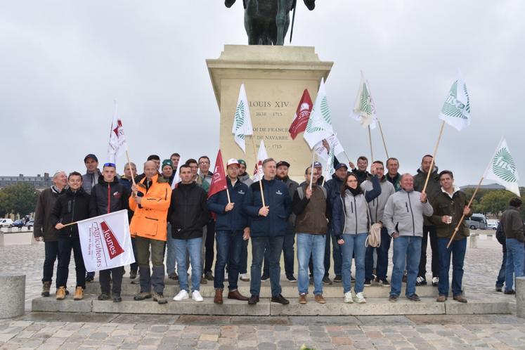Une délégation de Seine-et-Marne était présente aux côtés de ses homologues franciliens à Versailles.