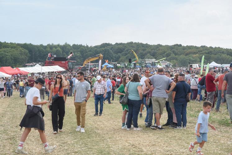 Avec plus de 7 000 visiteurs à Thiron-Gardais, la fréquentation a presque égalé le record établi en 2019 à Brou (8 000) pour sa 35e édition.