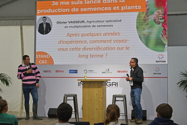 Du 2 au 4 septembre, à Outarville, de nombreuses animations sur des thématiques variées ont rythmé le salon Innov-agri, souvent suivies par des jeunes, peut-être les multiplicateurs et sélectionneurs de demain.